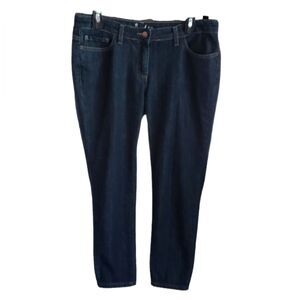 Boden Dark Blue Ankle Jeans